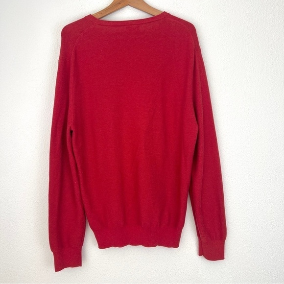 J. Crew 100% Cotton Ribbed Textured Sweater Knitwear Garter Stitch Large - Picture 6 of 8